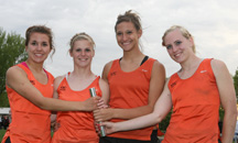 400 meter relay record holders