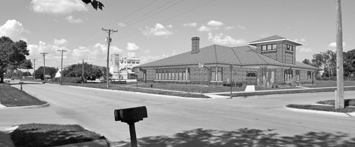 North Bend Library at popcorn plant site
