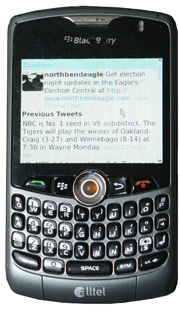 Get Eagle tweets on your phone.